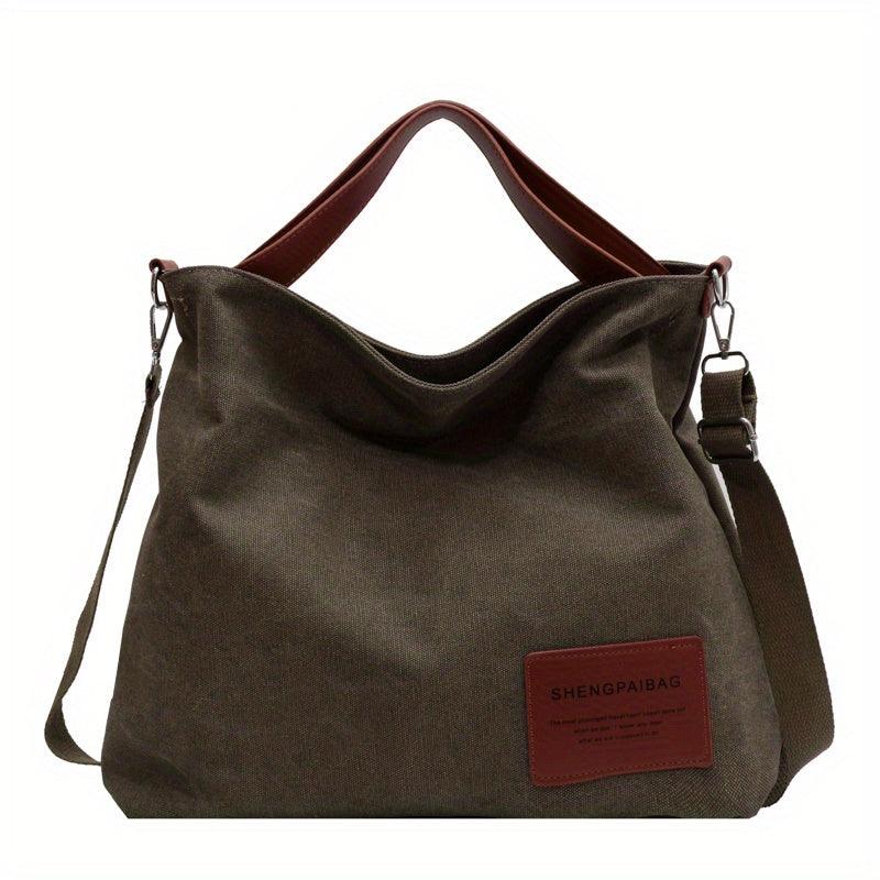 Stilren Canvas Axelväska – Sienna