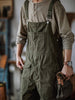 Overall - WorkFit - Casual Stil - Bekväma Fickor