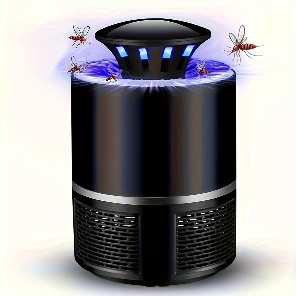 USB Tyst Mygglampa – Automatisk Insektsfångare med Blått Ljus