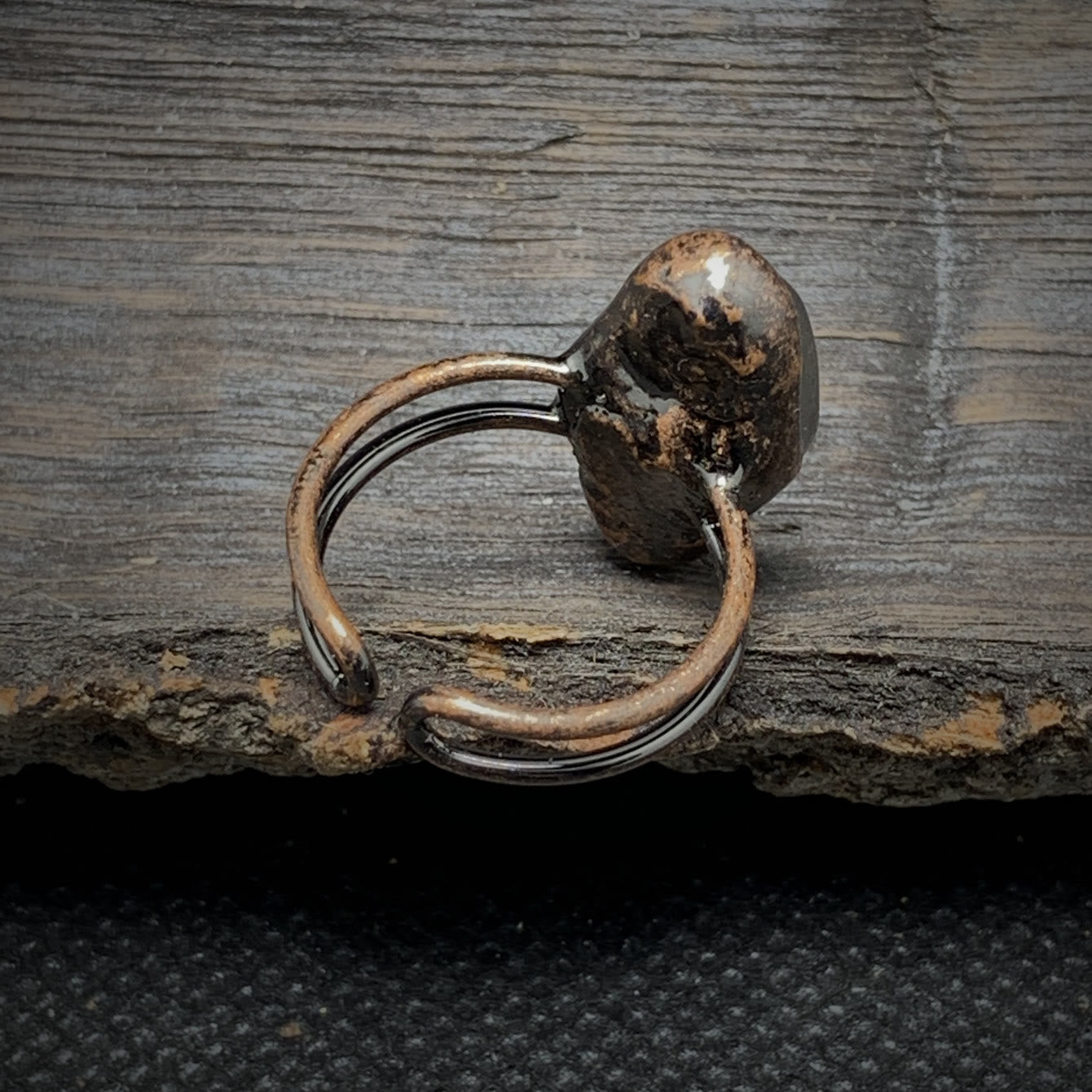 Naturlig råsten födelse ring – Selina