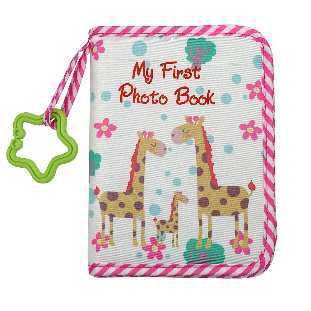 Giraff-temat Fotoalbum – Hållbar Minnebok för Babys Första Fotografi
