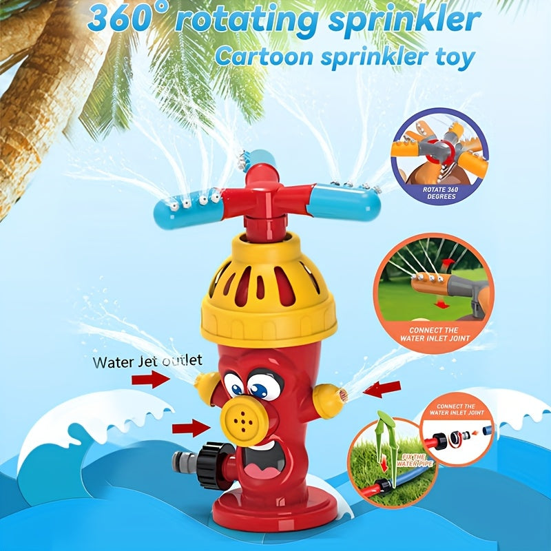 Lekfull Vattensprinkler Brandpost – Roligt och Uppfriskande för Barn