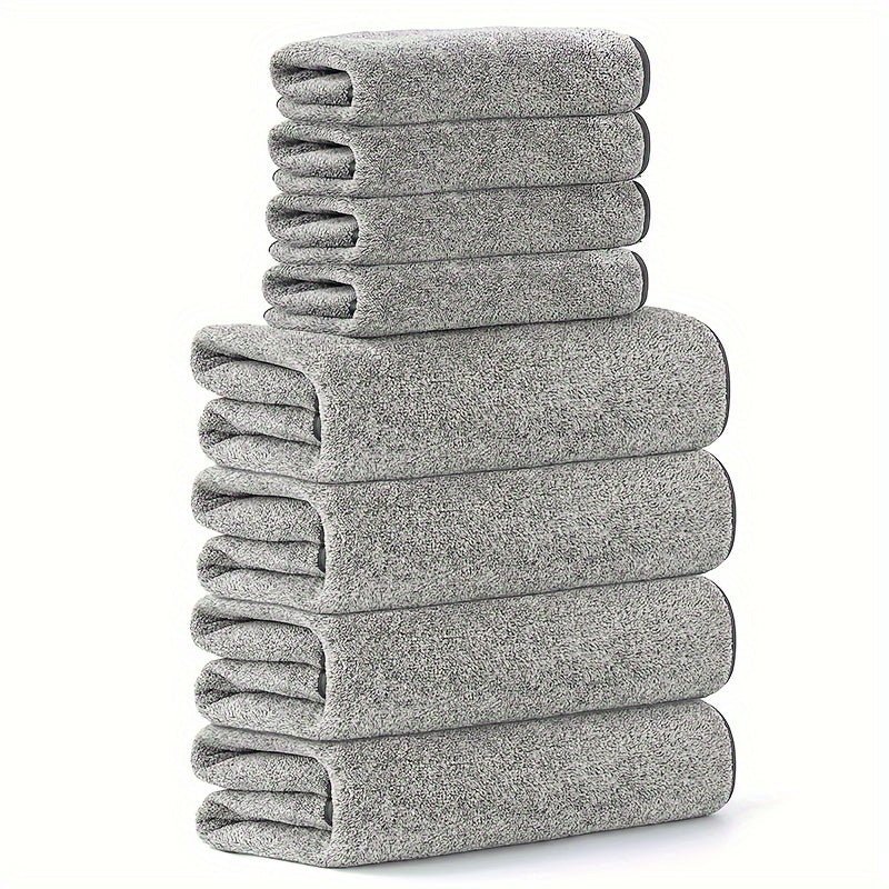Mjuk Korallvelour Handduksset – Absorberande och Snabbtorkande