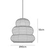 Taklampa av Rispapper - Modern Design