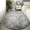 Plush Oval Rug – Mjuk och Stilig Matta för Sovrum och Vardagsrumsdekoration
