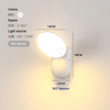 Smart LED Vägglampa med Rörelsesensor