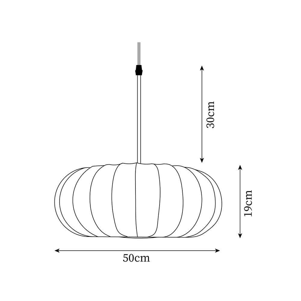 Taklampa - Minimalistisk Design - Wabi-Sabi Stil