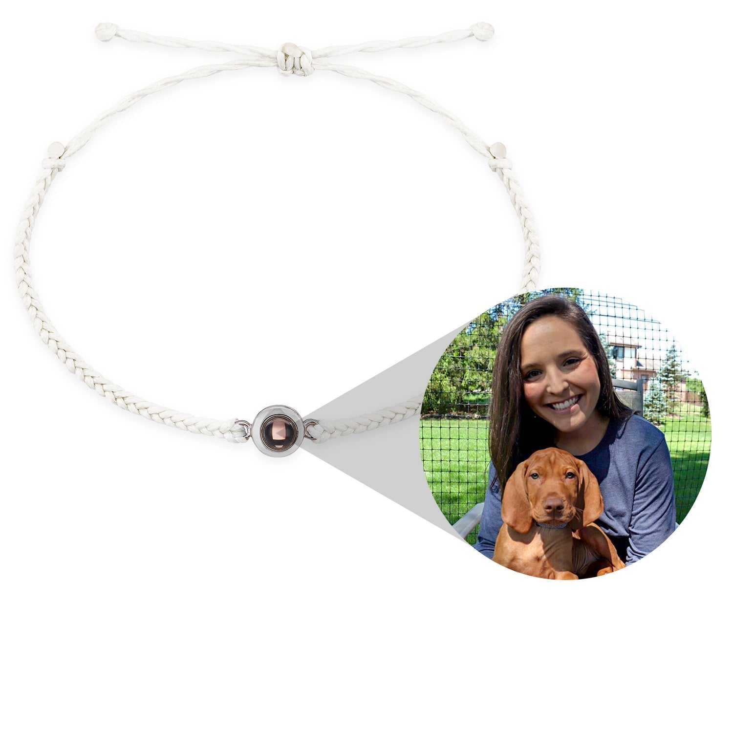 LuxeView Minne Projektionsarmband | Stiligt fotoband med avancerad bildvisning