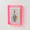 Vibrant Acrylic Display Frame – Moderna Färgglada Fotohållare