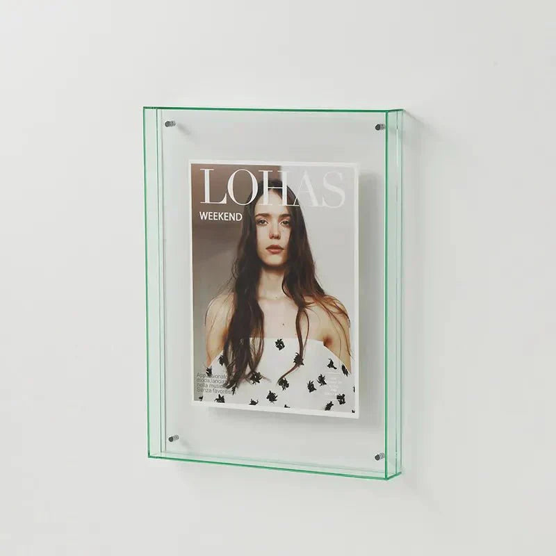 Vibrant Acrylic Display Frame – Moderna Färgglada Fotohållare