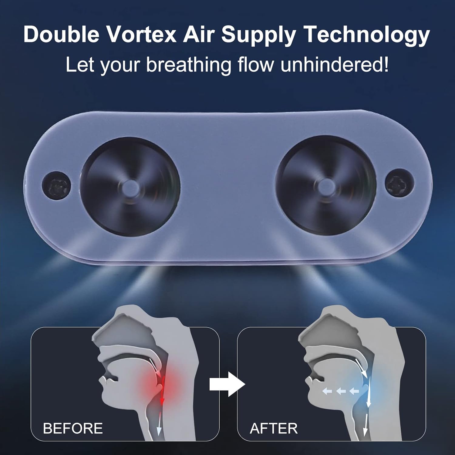 Micro CPAP Sömnapné-apparat - Anti-Snarkning