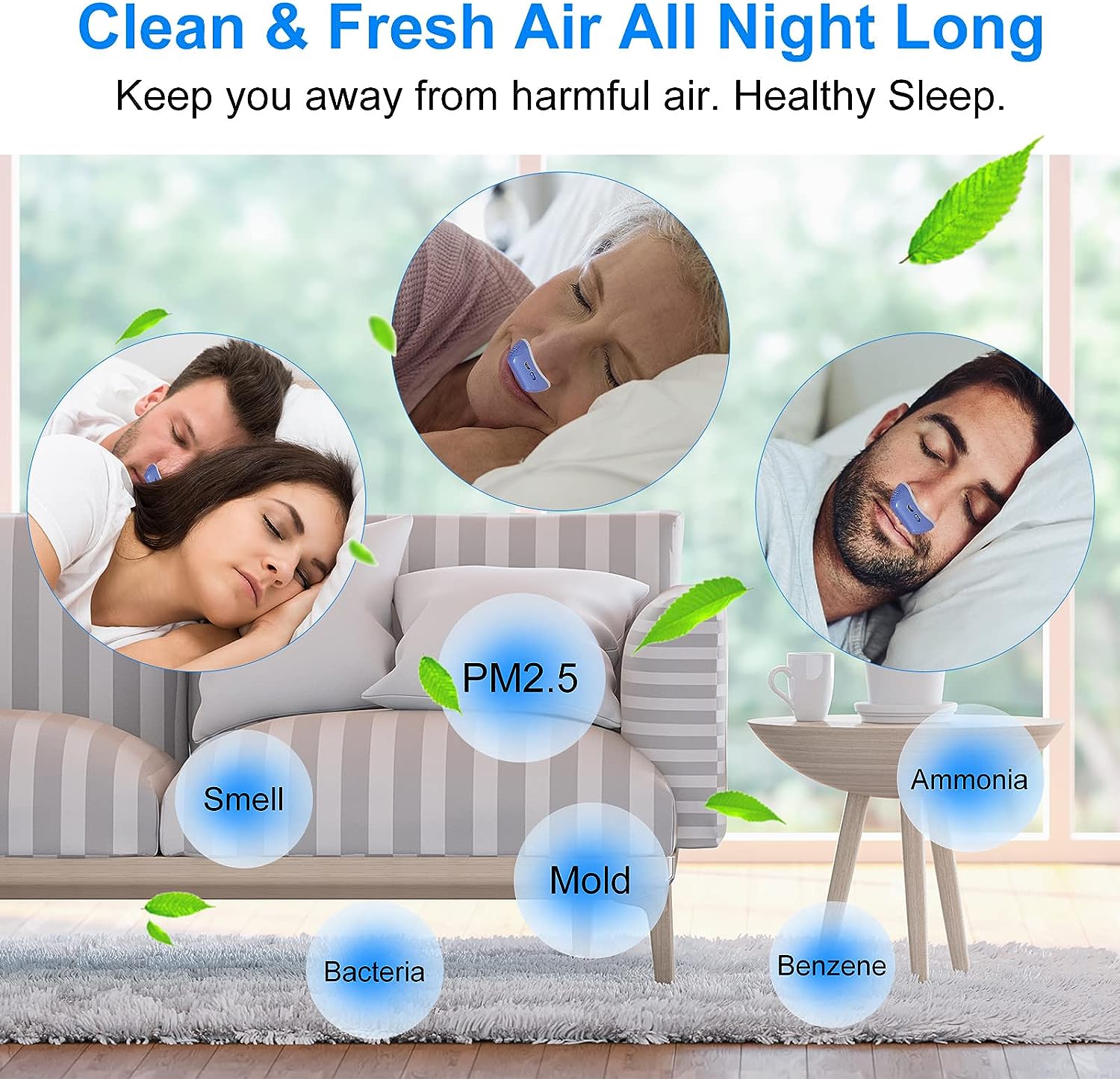 Micro CPAP Sömnapné-apparat - Anti-Snarkning