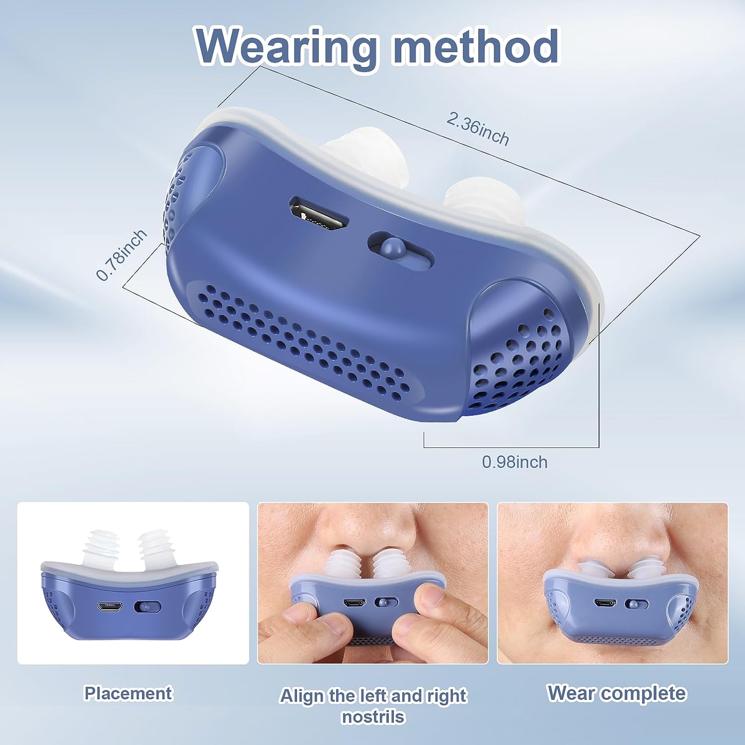 Micro CPAP Sömnapné-apparat - Anti-Snarkning