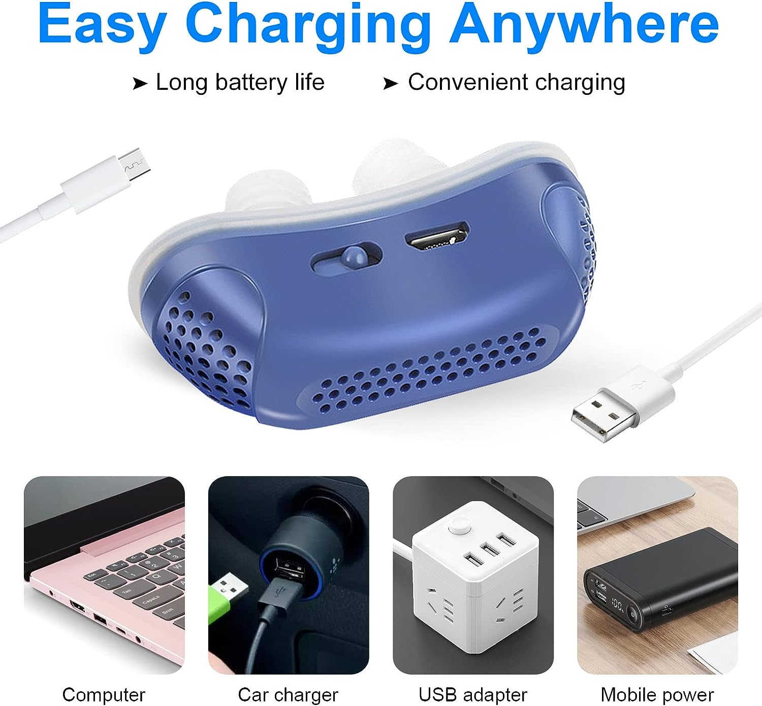 Micro CPAP Sömnapné-apparat - Anti-Snarkning