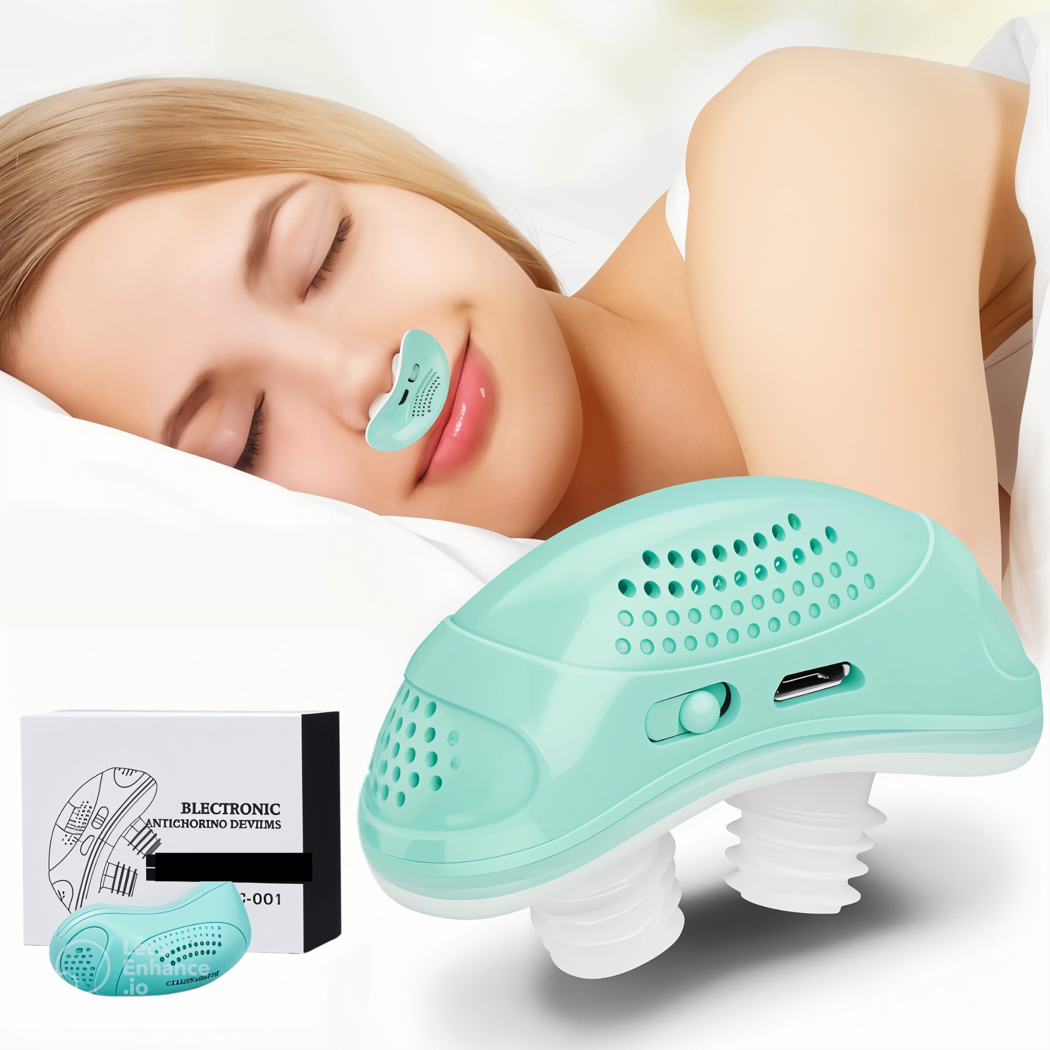 Micro-CPAP Sömnapné Apparaten – Idealisk för Resor