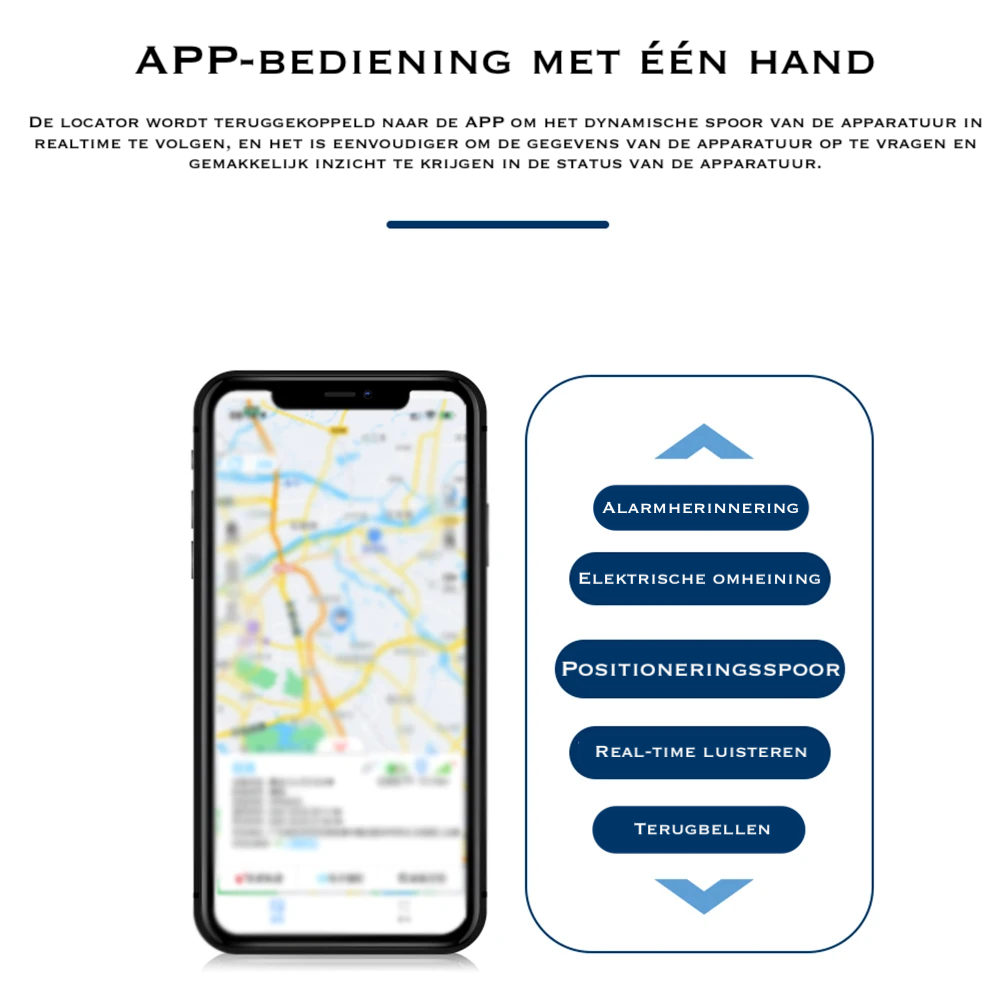 Magnetiska GPS-tracker - Realtidsuppföljning - Säker för Fordon