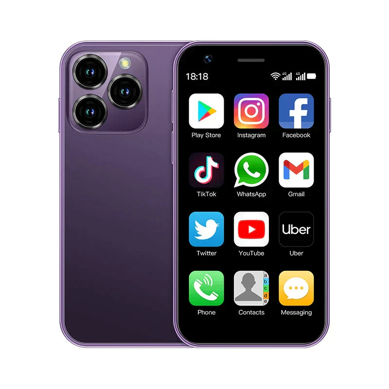 Mini Smartphone 2023 | Kompakt och Kraftfull | Dual SIM