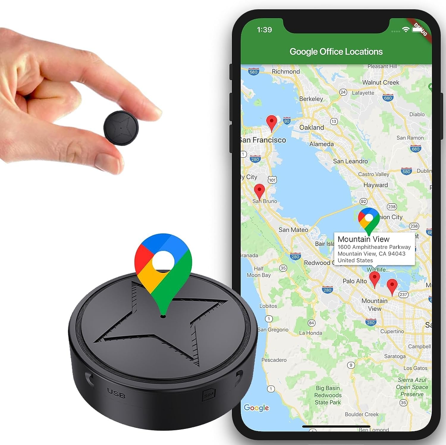TrackFusion | Starka Magnetiska GPS-Trackers - Kompakt och Pålitlig