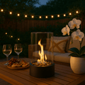 CosyFlame – Estufa de mesa sin humo con llamas reales y diseño escandinavo