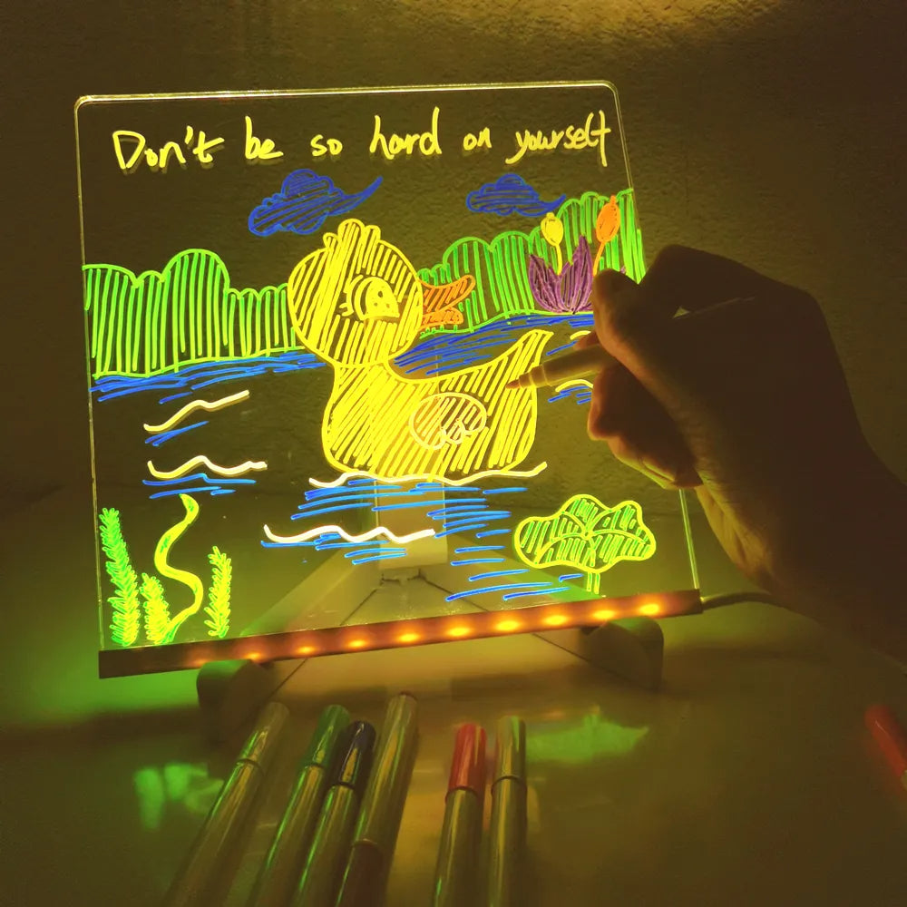 Tekenlicht - Kreativ LED Rita Bord - Barn