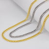 Till Min Man - Högkvalitativ Cuban Chain Halsband 18K Förgyllt