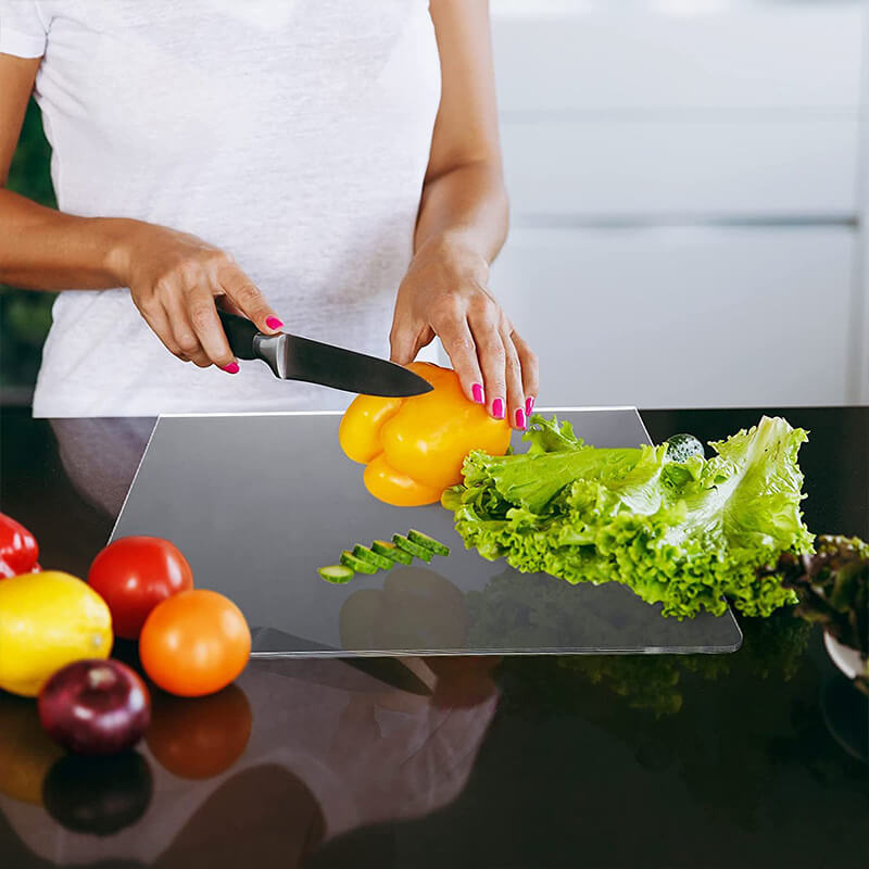 PristineChop Akrylförskärningsskiva | Elegant, Halkfri och Hygienisk Kökessens