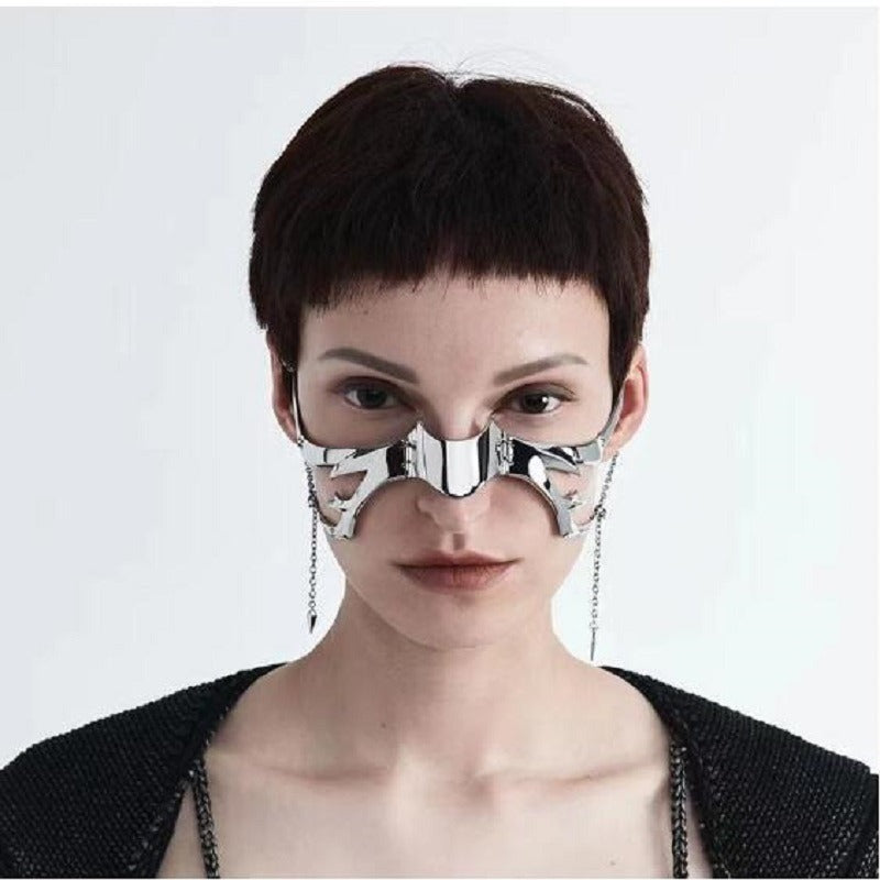 Goth Mode Mask | Mode Män Kvinnor Gotisk Mask