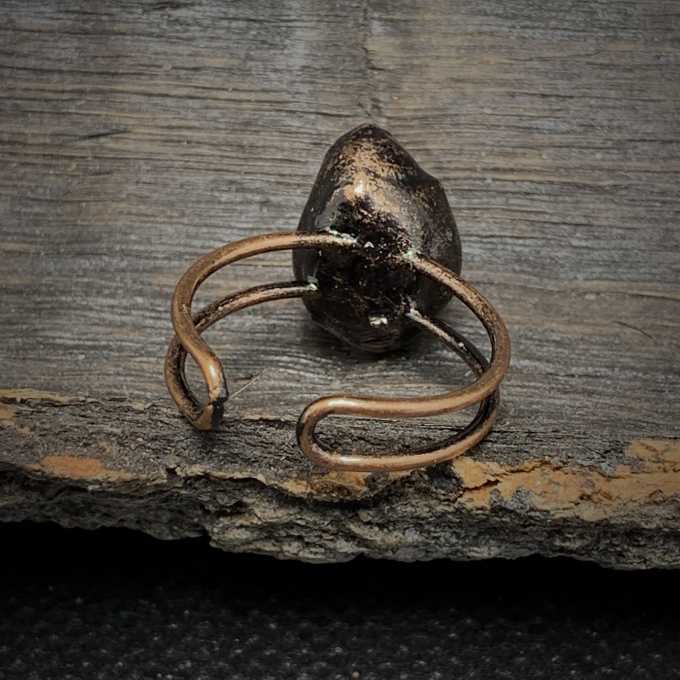 Naturlig råsten födelse ring – Selina