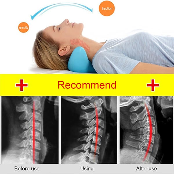 Ergonomisk Nackmassagekudde utan Ström – NeckEase Stretch