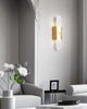 Modern Vägglampa - Alabaster & Metall