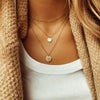 Stilren Flerskikts Halsband – Aurora