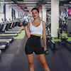 Högmidjade Sauna Sweat Pants med Midjetränare - SweatSculpt