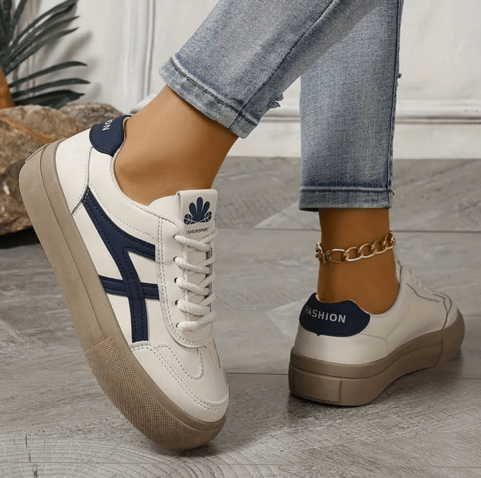 Ortopediska Dam Sneakers | Trendiga & Bekväma