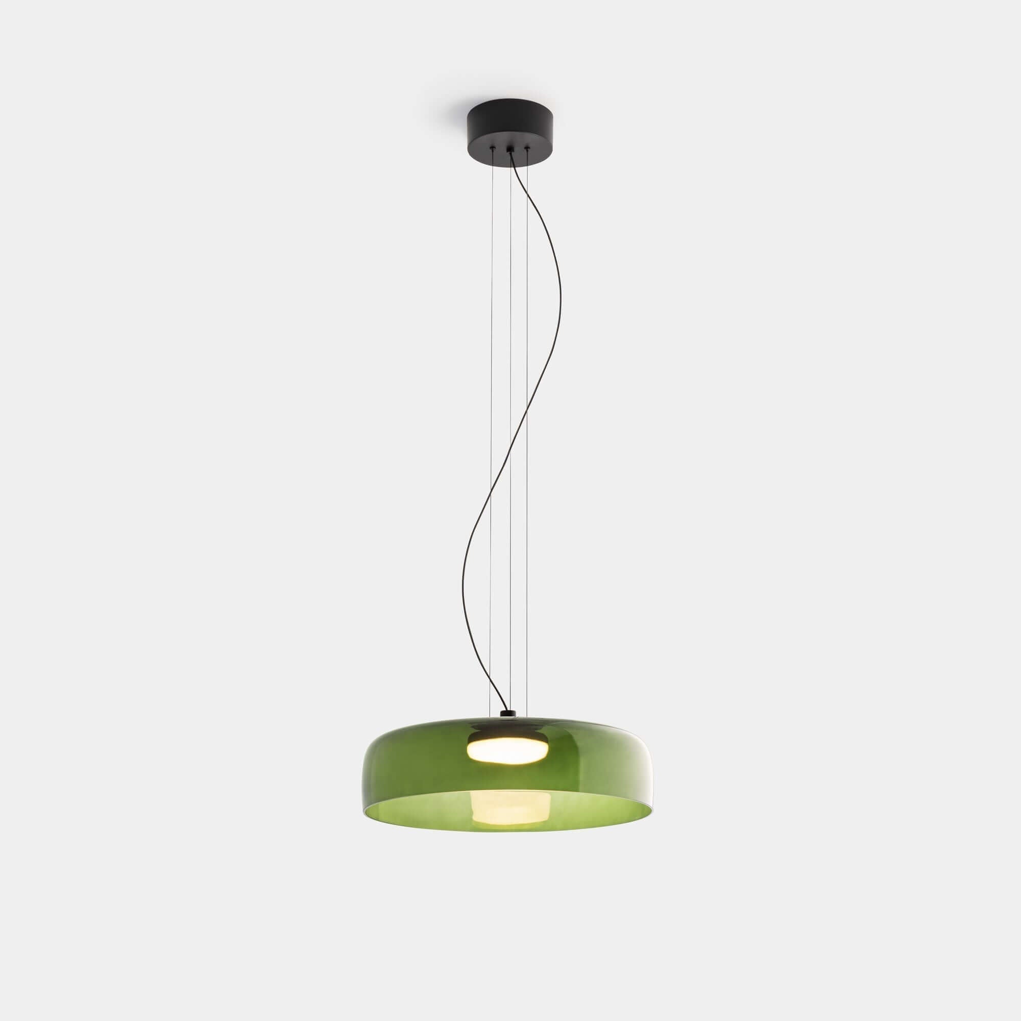 Hänglampa i Norsk Glas - Unik Design