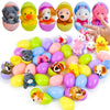 Plush Easter Eggs with Mini Animals for Children – 12 Delars Överraskningsägg Set