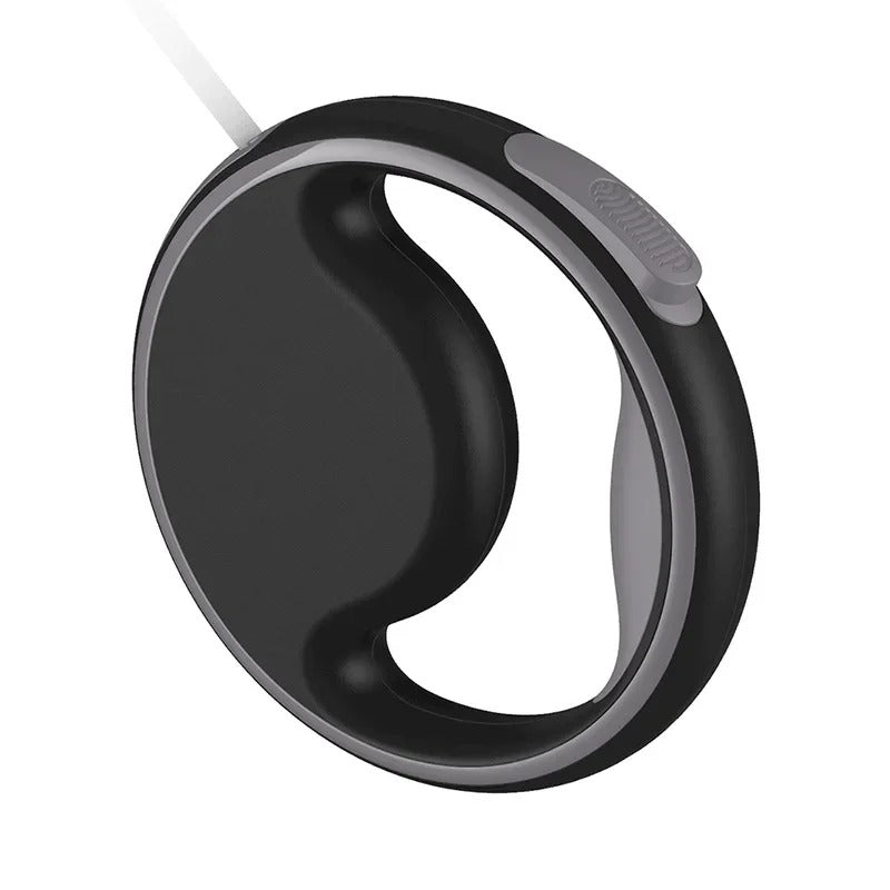 LED Automatisk Hundkoppel – Ergonomiskt Handtag & Säkerhetsljus