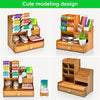 Spatial Bamboo Desk Organiser with Drawer – Organise Your Workspace Efficiently and Stylishly
