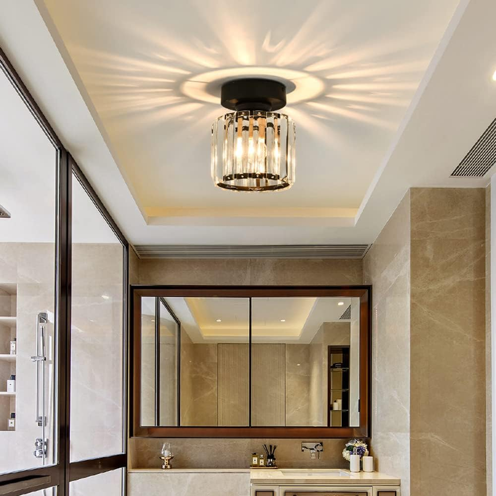 Modern Kristalltaklampa – CrystalGlow