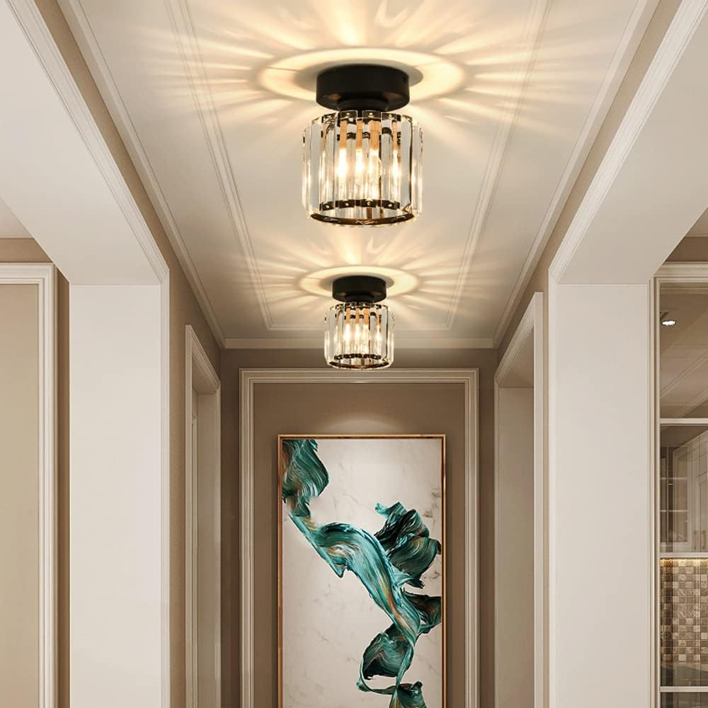 Modern Kristalltaklampa – CrystalGlow