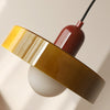 Färgglad Pendellampa i Bauhaus Stil - StiloGlas