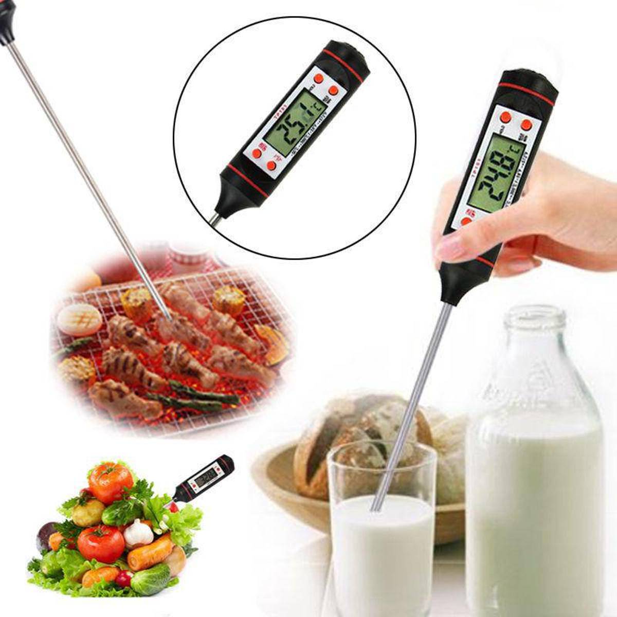 Med vår ThermoChef Pro kan du enkelt förbereda den perfekta biffen, fiskrätten eller andra måltider.
