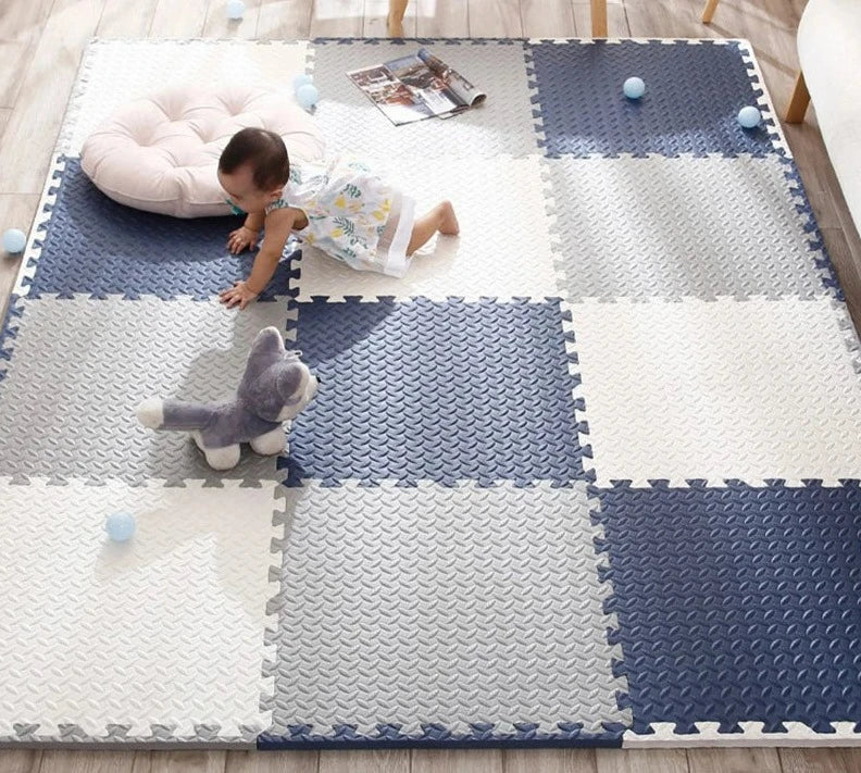 SafePlay Baby Lekmatta - Tjock och Säker Lekyta