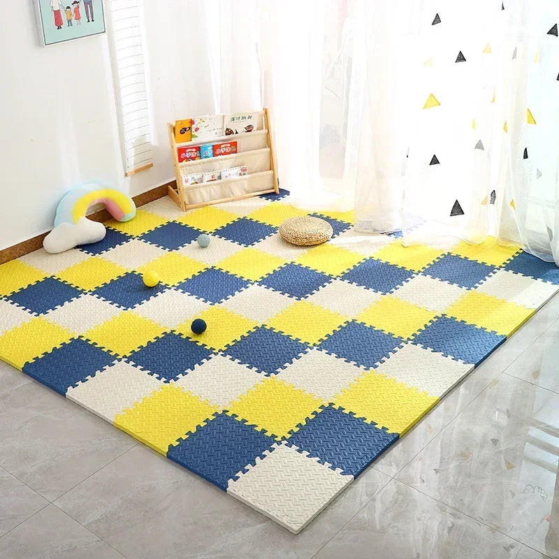 SafePlay Baby Lekmatta - Tjock och Säker Lekyta