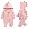 Höstlig Babybody med Dinosauriehuva – Höstmagi DinoDream Body