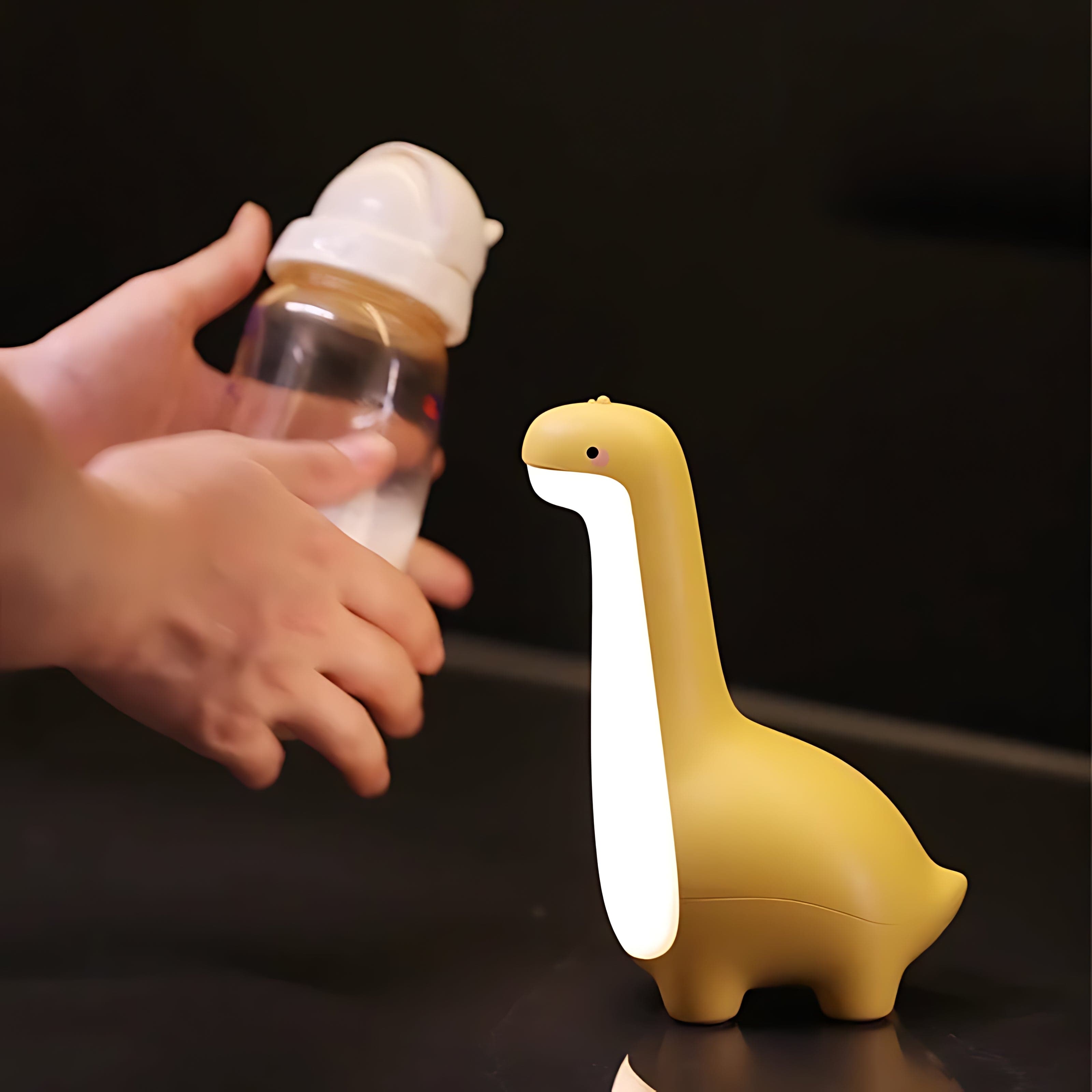 LED Dinosaur Nattlampa för Lugna Nätter – RexGlow