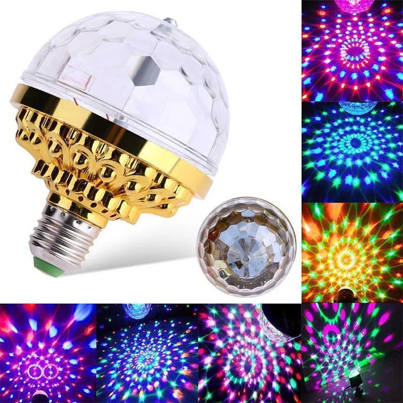 LED Disco Party Lampa – PartyGlow Spin