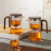Glas Teapot med Avancerad Filtrering - TeaSphere