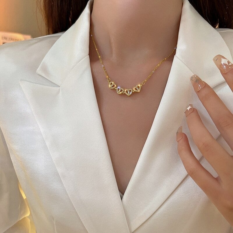 RadiantBond Evig Halsband | Lyxigt justerbart halsband som symboliserar kärlek och välstånd