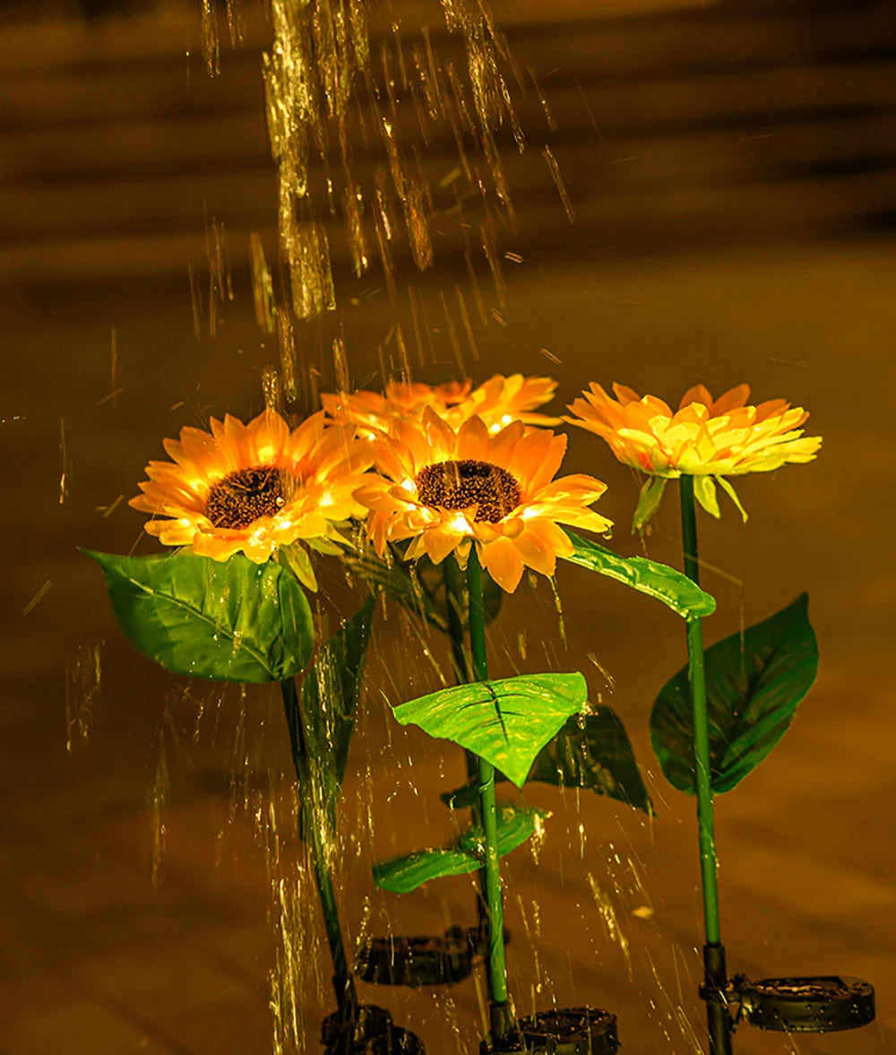 Vattentät Solroslampa – SolarBloom