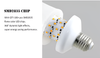 Flame Effect Lamp - 9W Simulerad Flamma Lampa